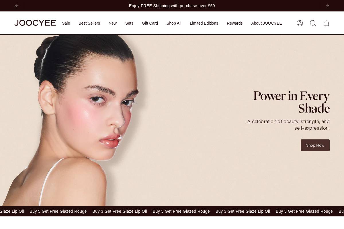 joocyee.com homepage screenshot