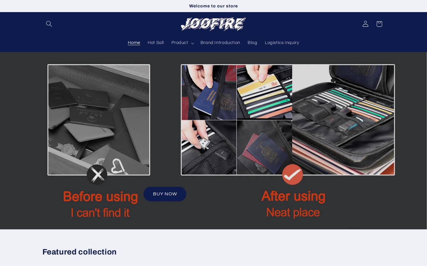 joofire.com homepage screenshot
