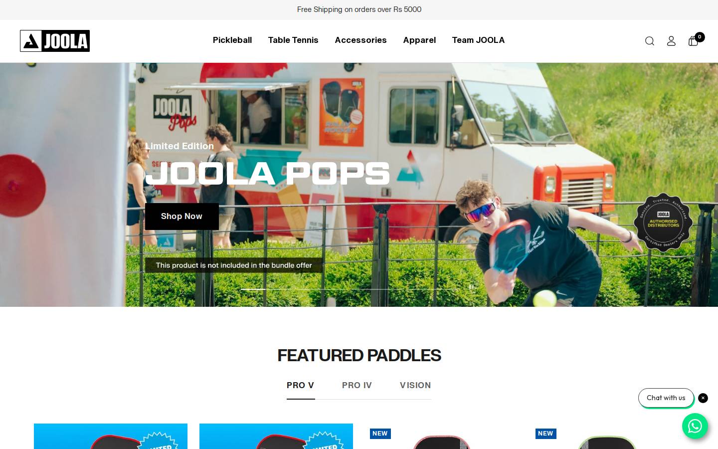 joola.in homepage screenshot
