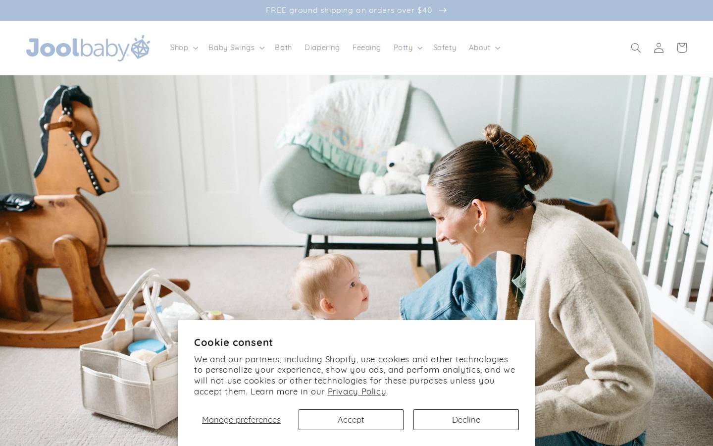 joolbaby.com homepage screenshot