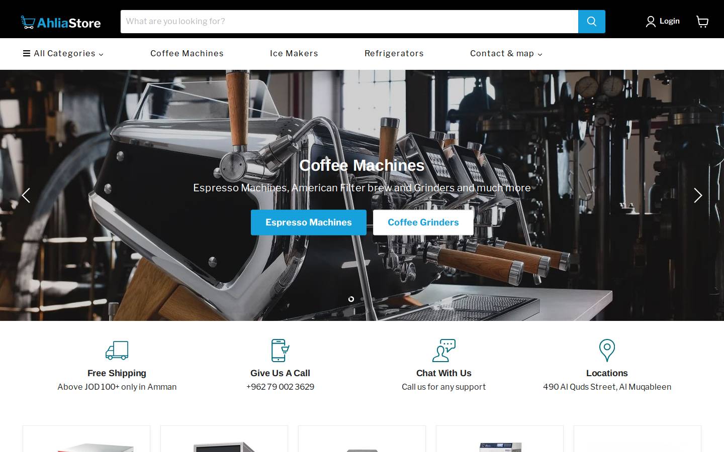 joquip.com homepage screenshot