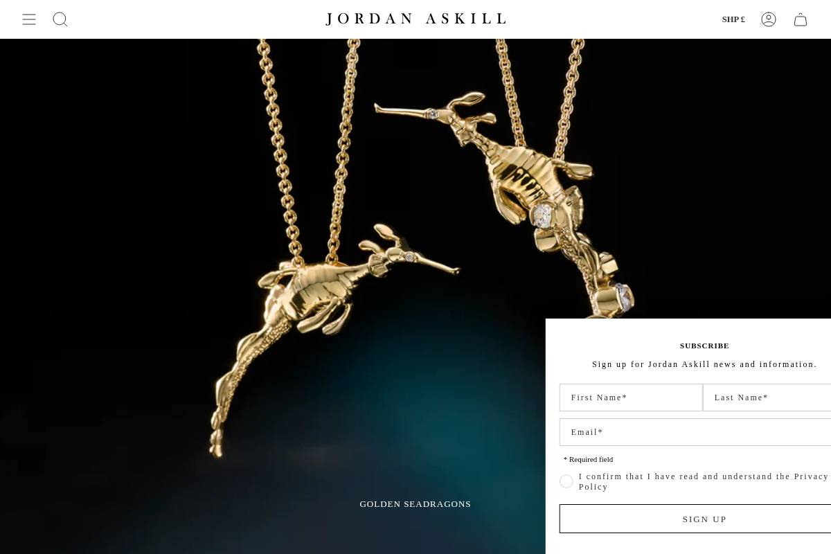 jordanaskill.com homepage screenshot