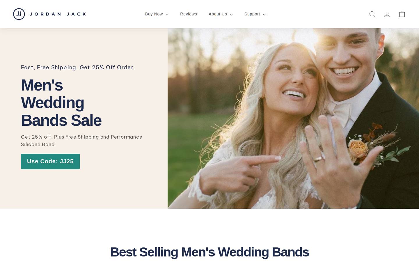 Jordan Jack homepage screenshot