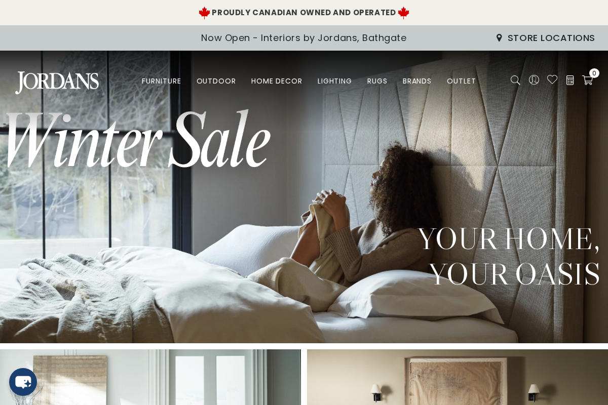 jordanshome.ca homepage screenshot