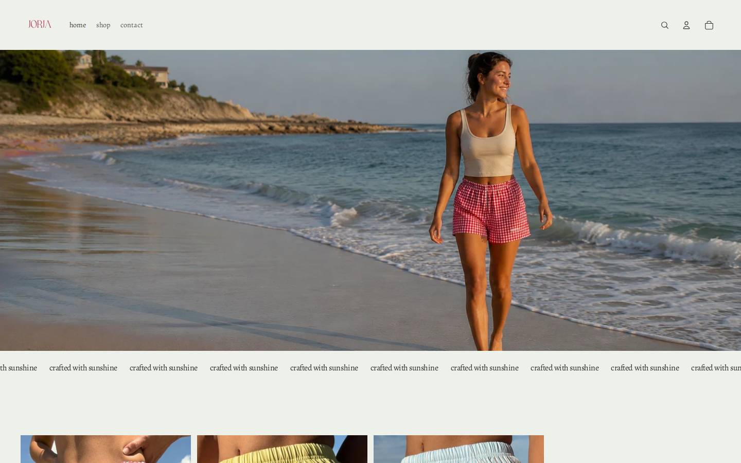 jorjaswim.com homepage screenshot