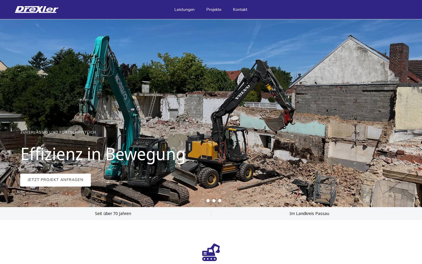josef-drexler.de homepage screenshot