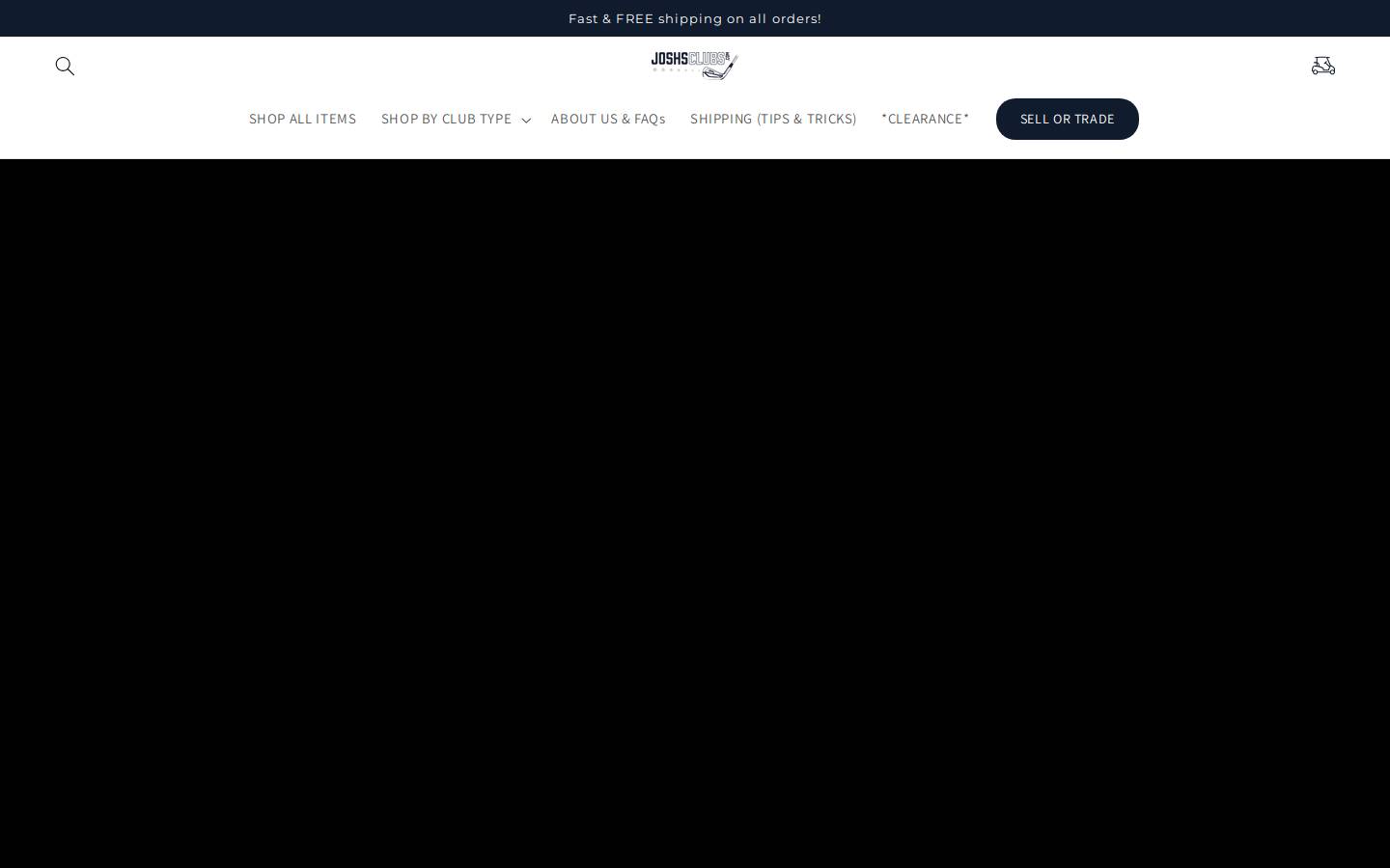 joshsclubs.com homepage screenshot