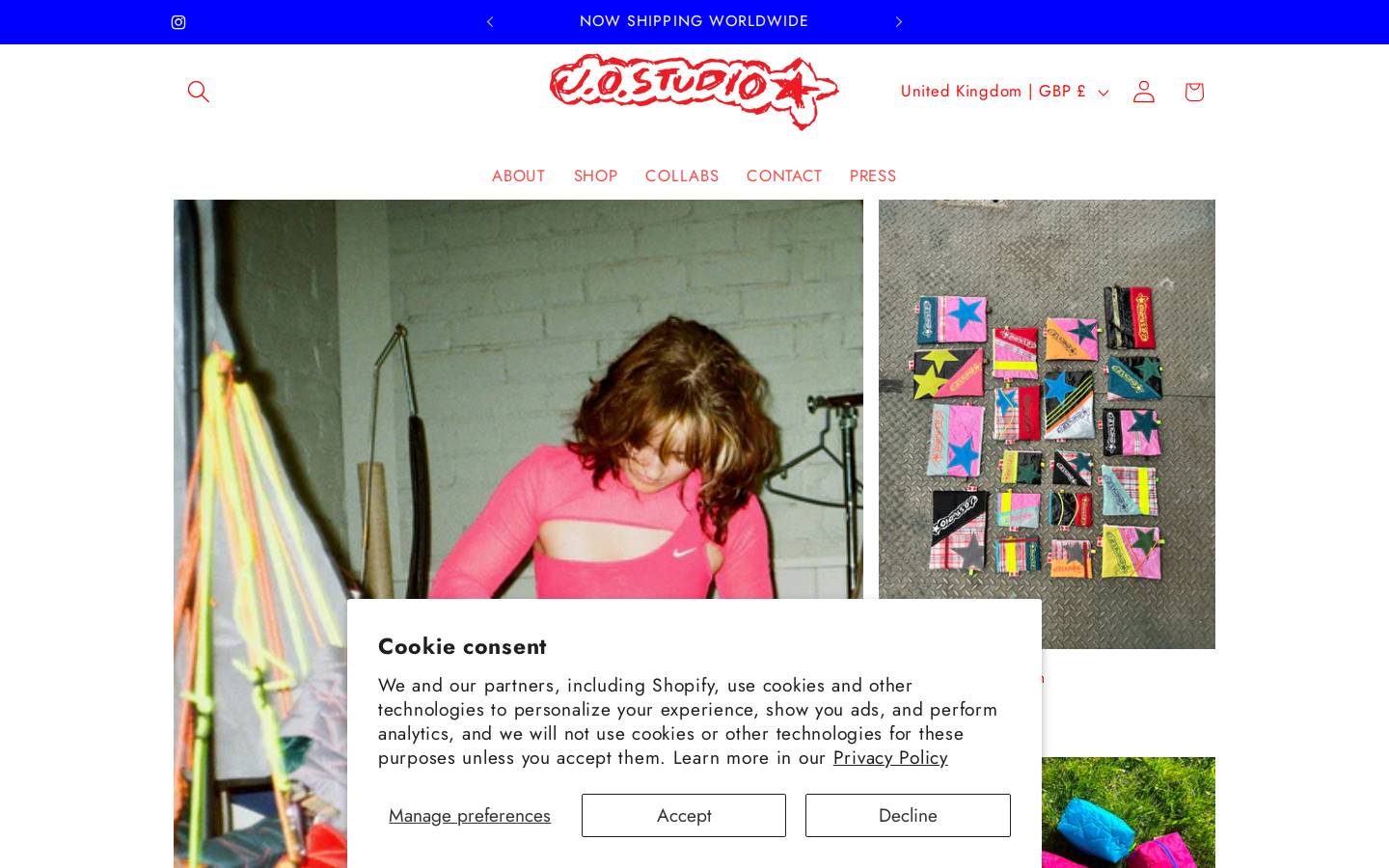 jostudio.co.uk homepage screenshot