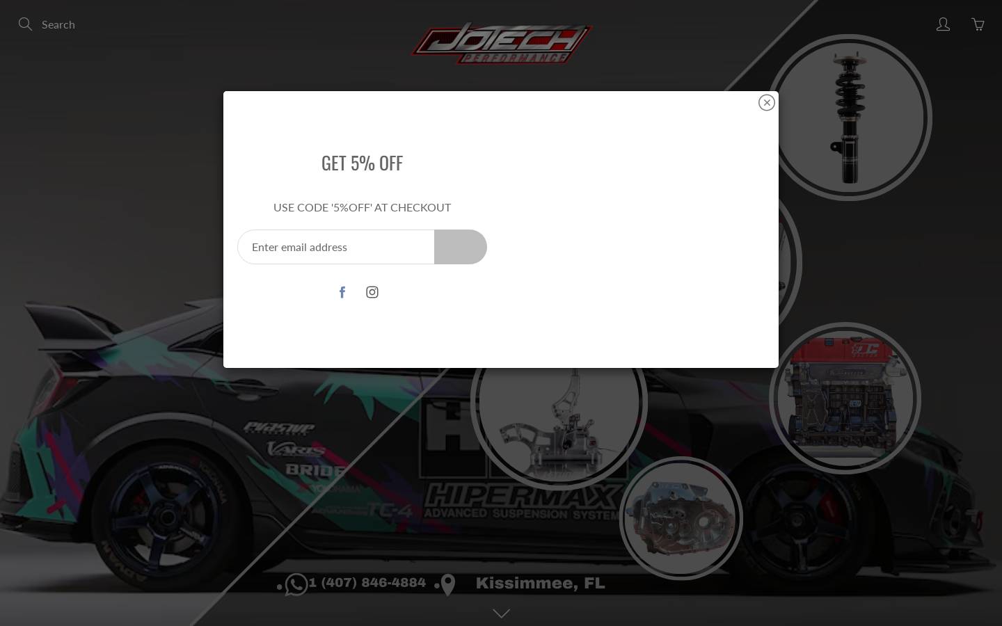 jotechperformance.com homepage screenshot