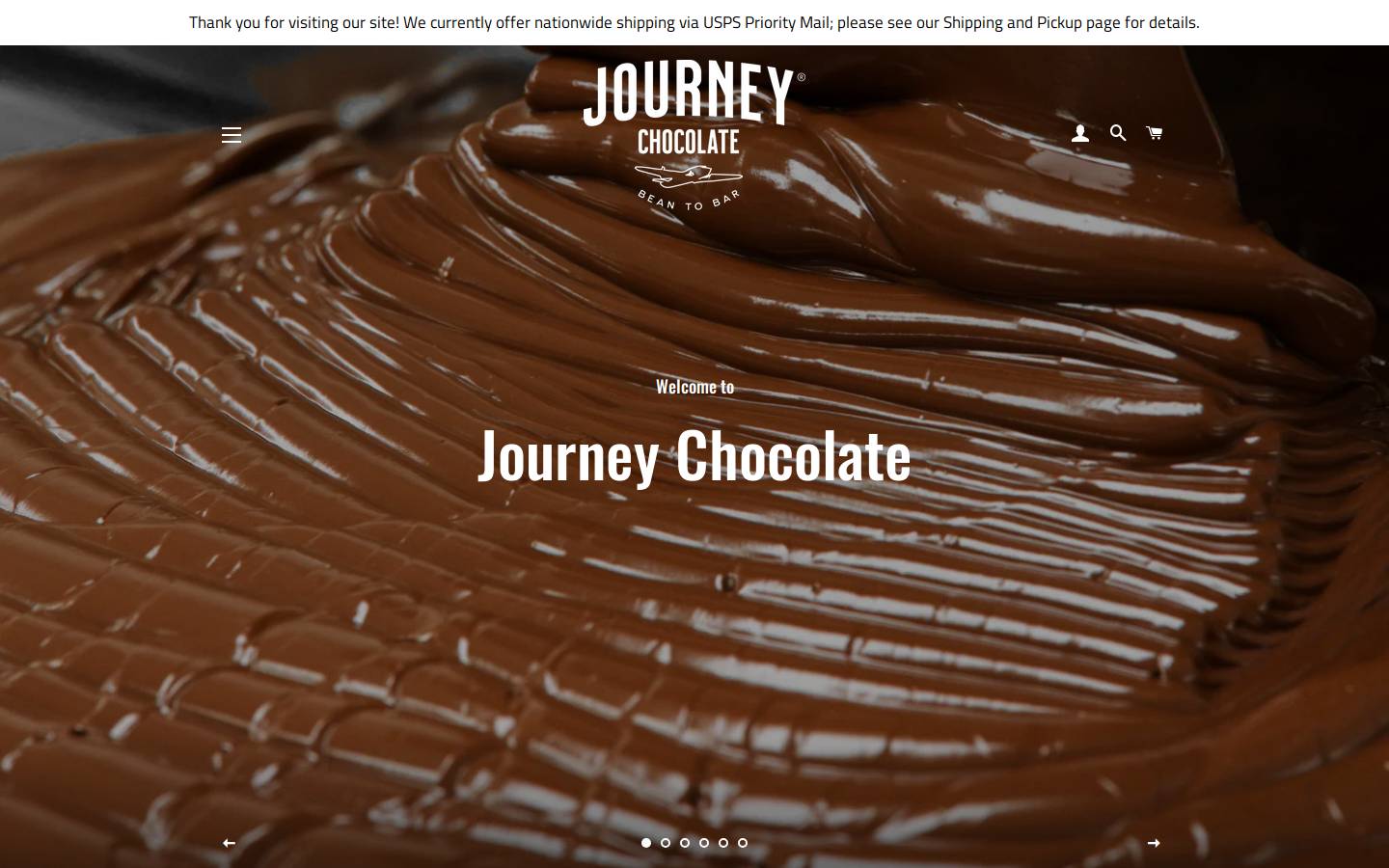 journeychocolate.llc homepage screenshot