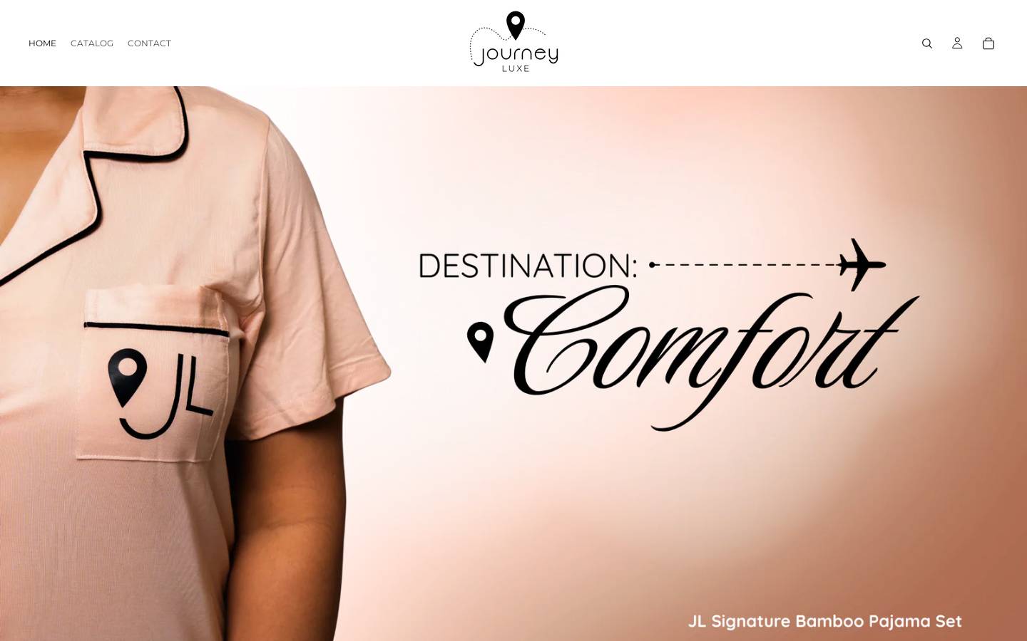 journeyluxe.co homepage screenshot