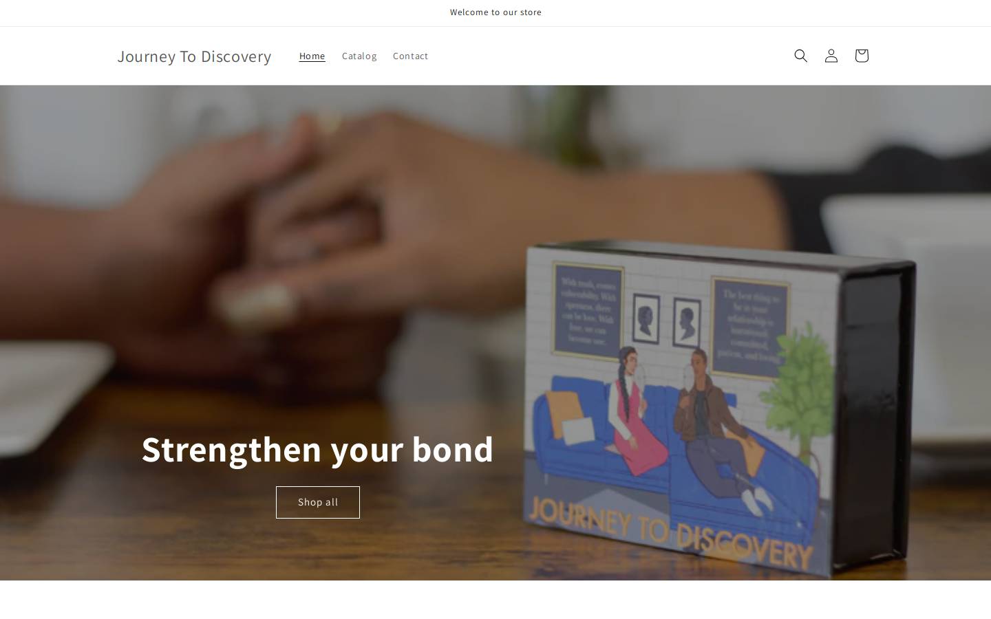 journeytodiscovery.org homepage screenshot
