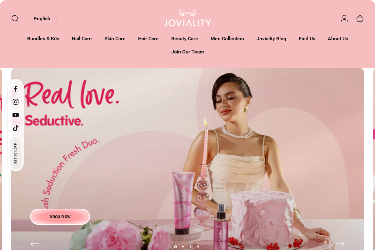 Joviality-eg homepage screenshot