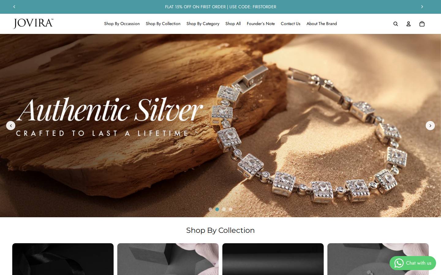 jovira.in homepage screenshot