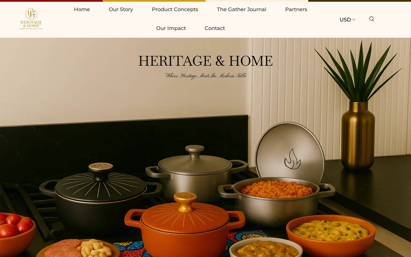 joyandjollofhome.com homepage screenshot