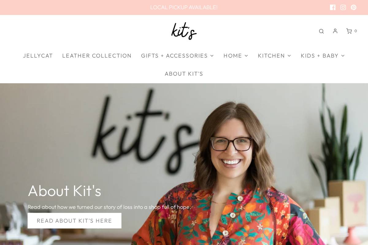 joyatkits.com homepage screenshot