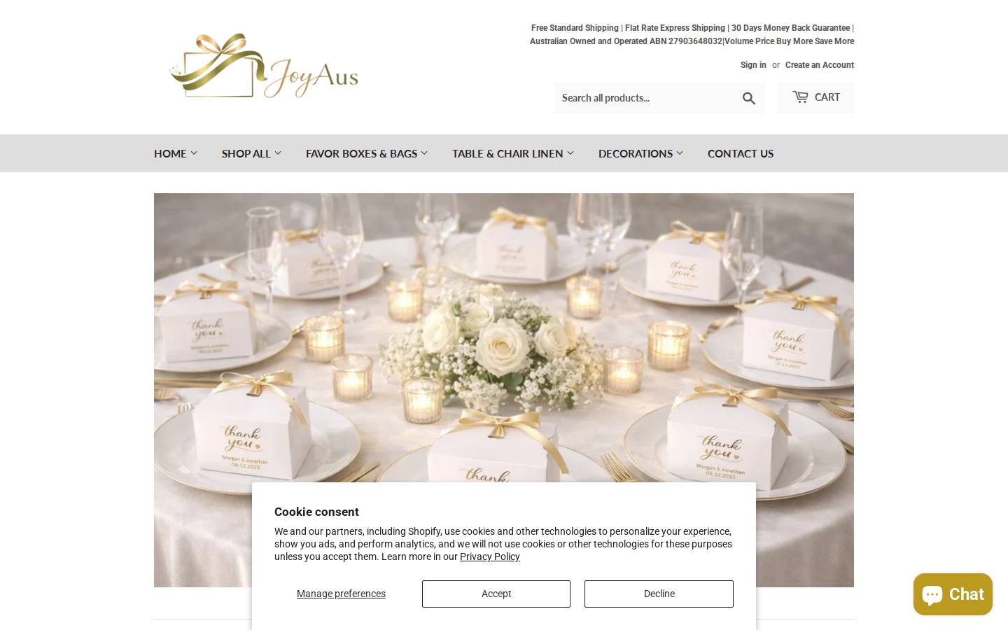 joyaus.com.au homepage screenshot
