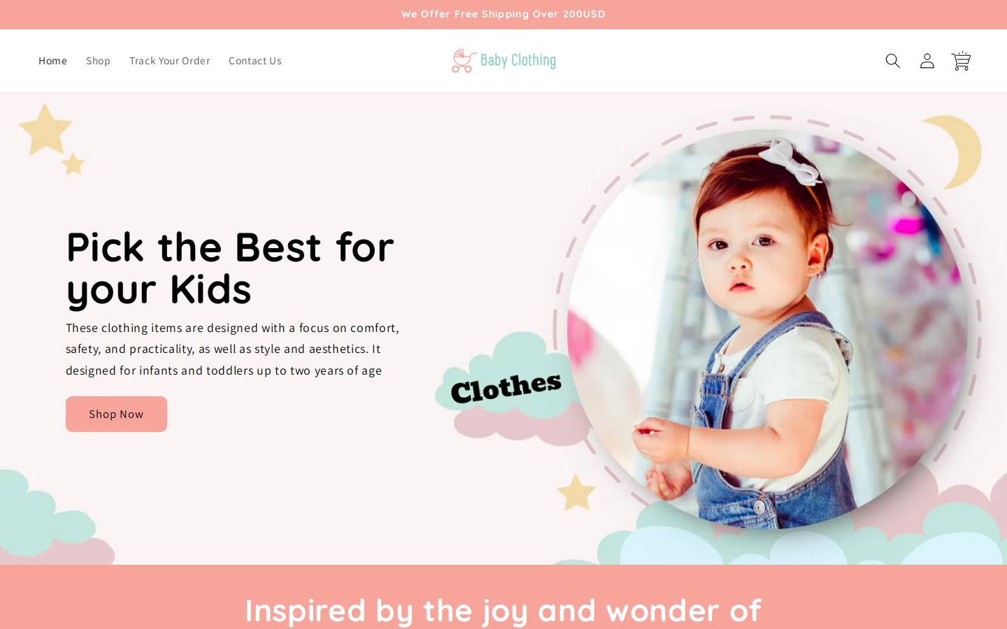joyfulnestlings.com homepage screenshot