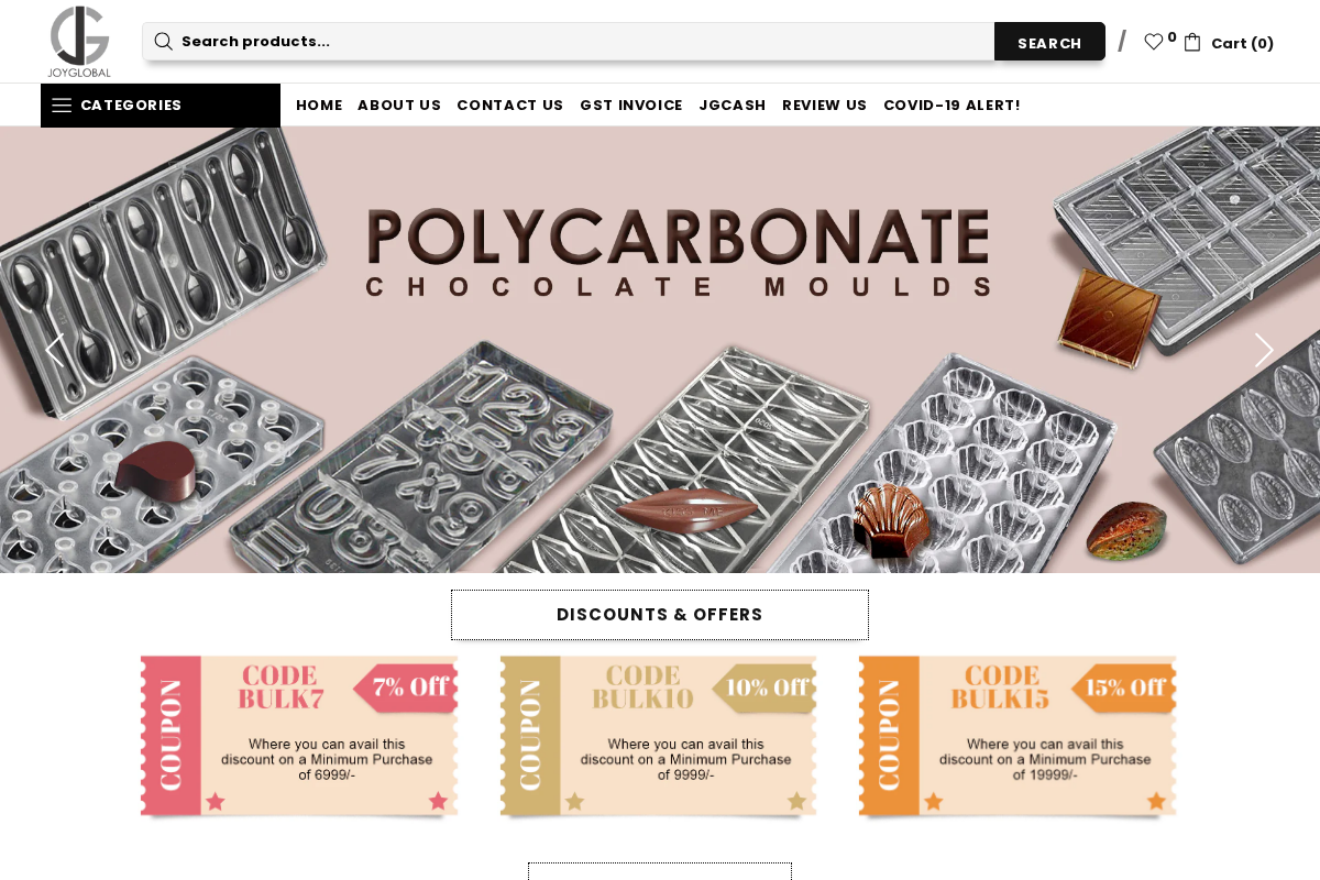 joyglobal.in homepage screenshot