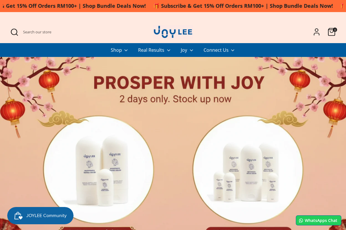 joylee.co homepage screenshot