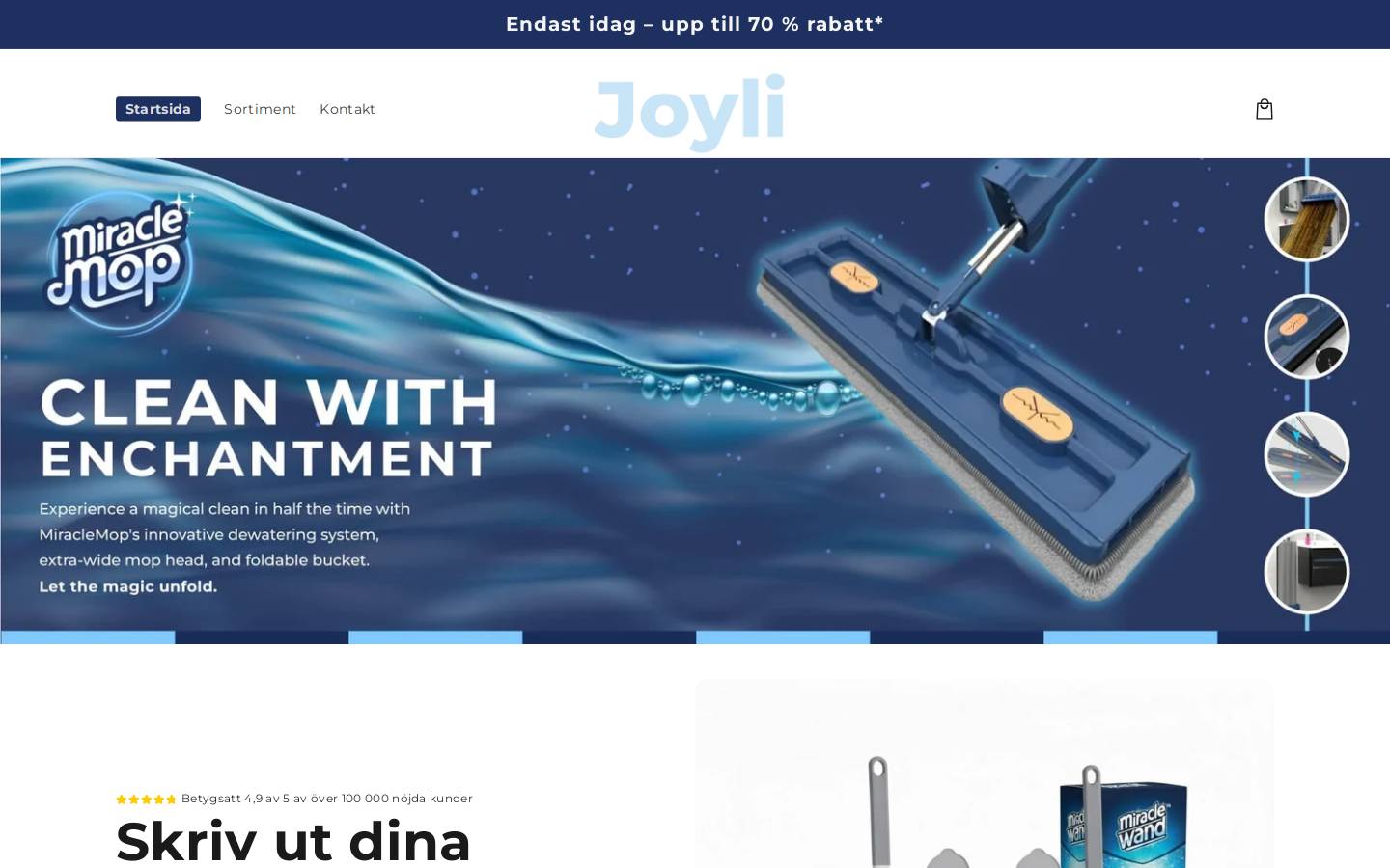 joyli.se homepage screenshot