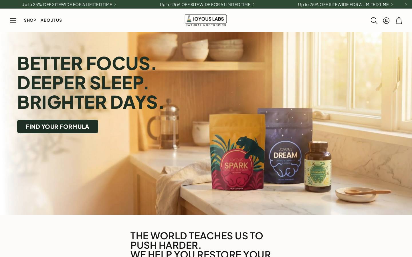 joyouslabs.team homepage screenshot