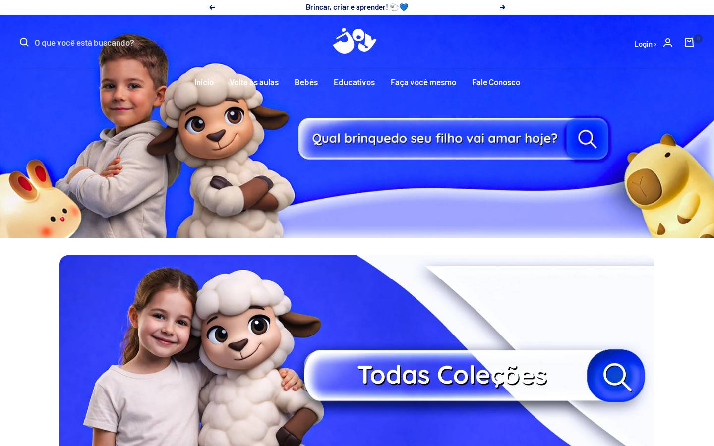 Joytoy homepage screenshot