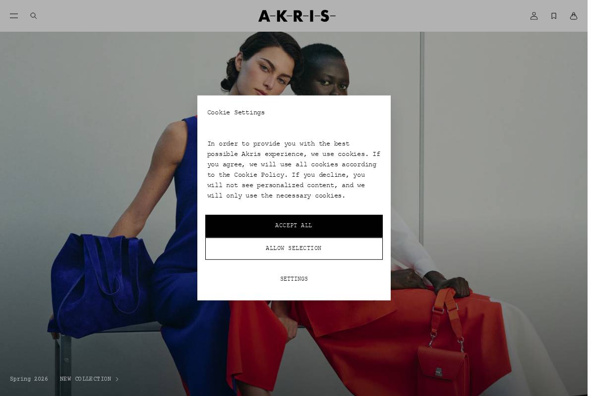 jp.akris.com homepage screenshot