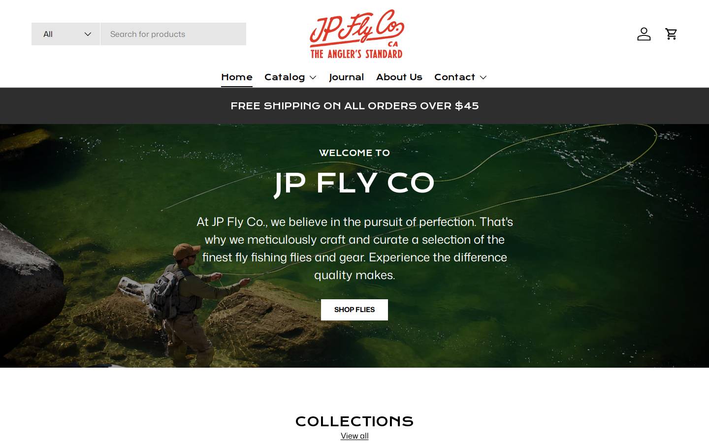 jpflyco.com homepage screenshot
