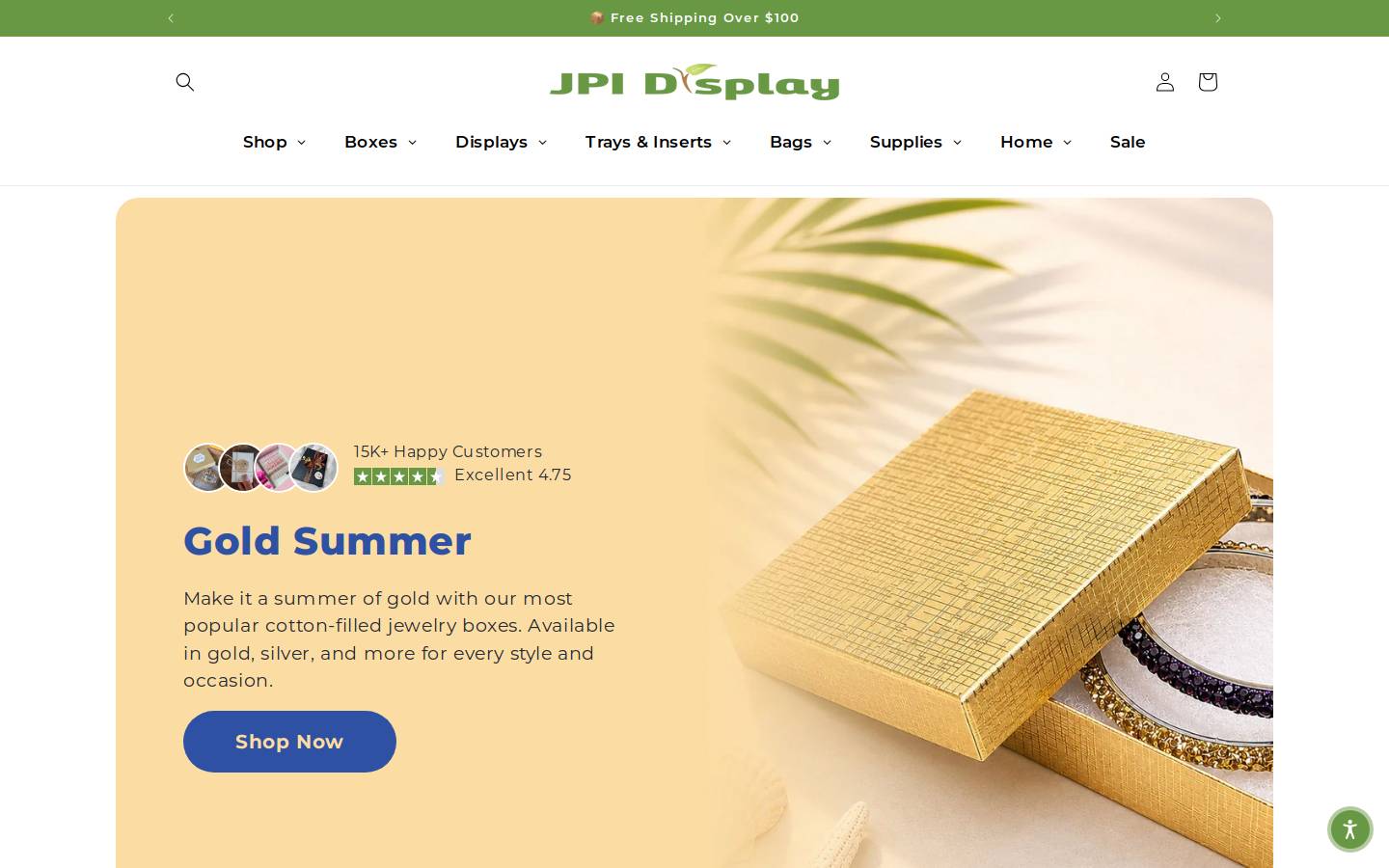 jpidisplay.com homepage screenshot