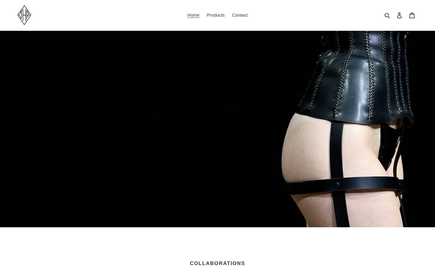 jrhleathergoods.com homepage screenshot
