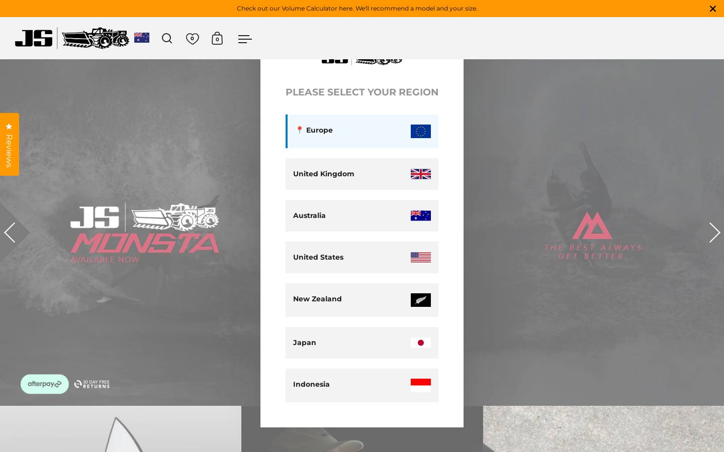 Jsindustries homepage screenshot
