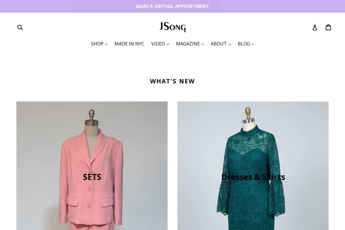 jsongway.com homepage screenshot