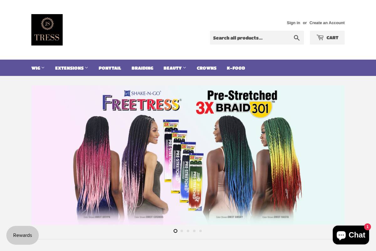 jstressmall.com homepage screenshot