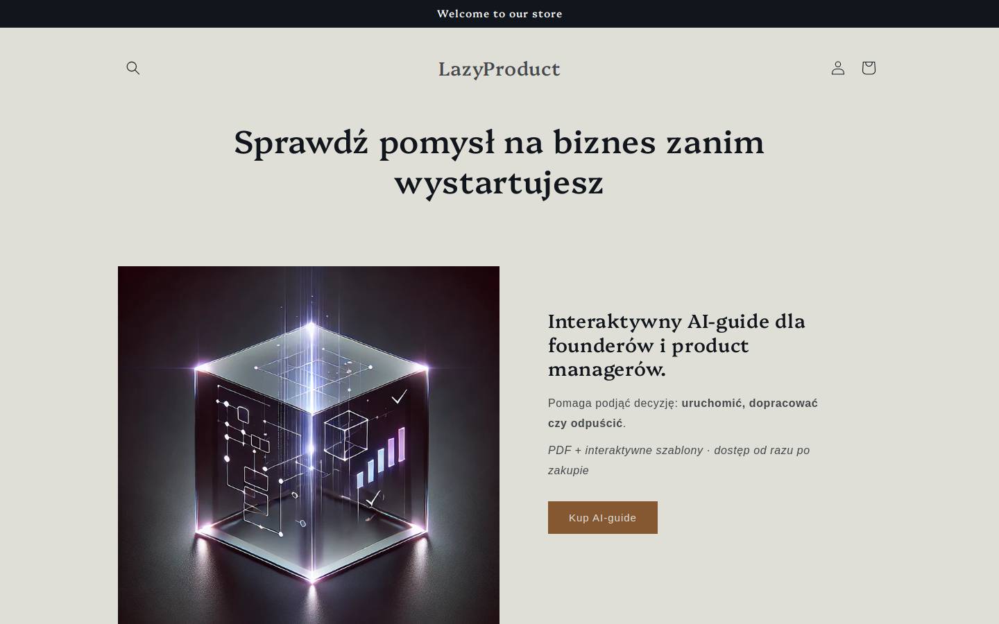 jtbd.pl homepage screenshot