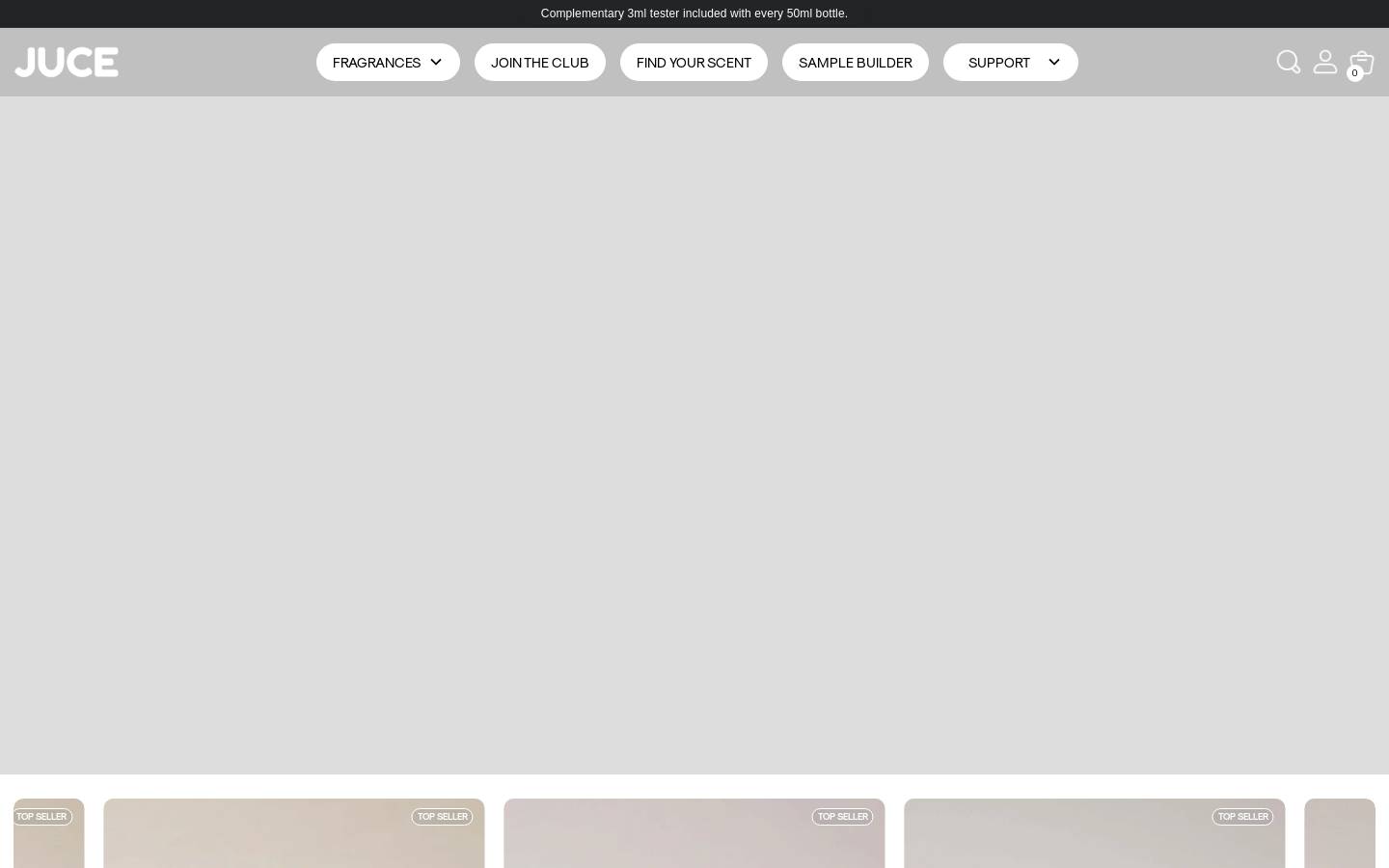 JUCE homepage screenshot