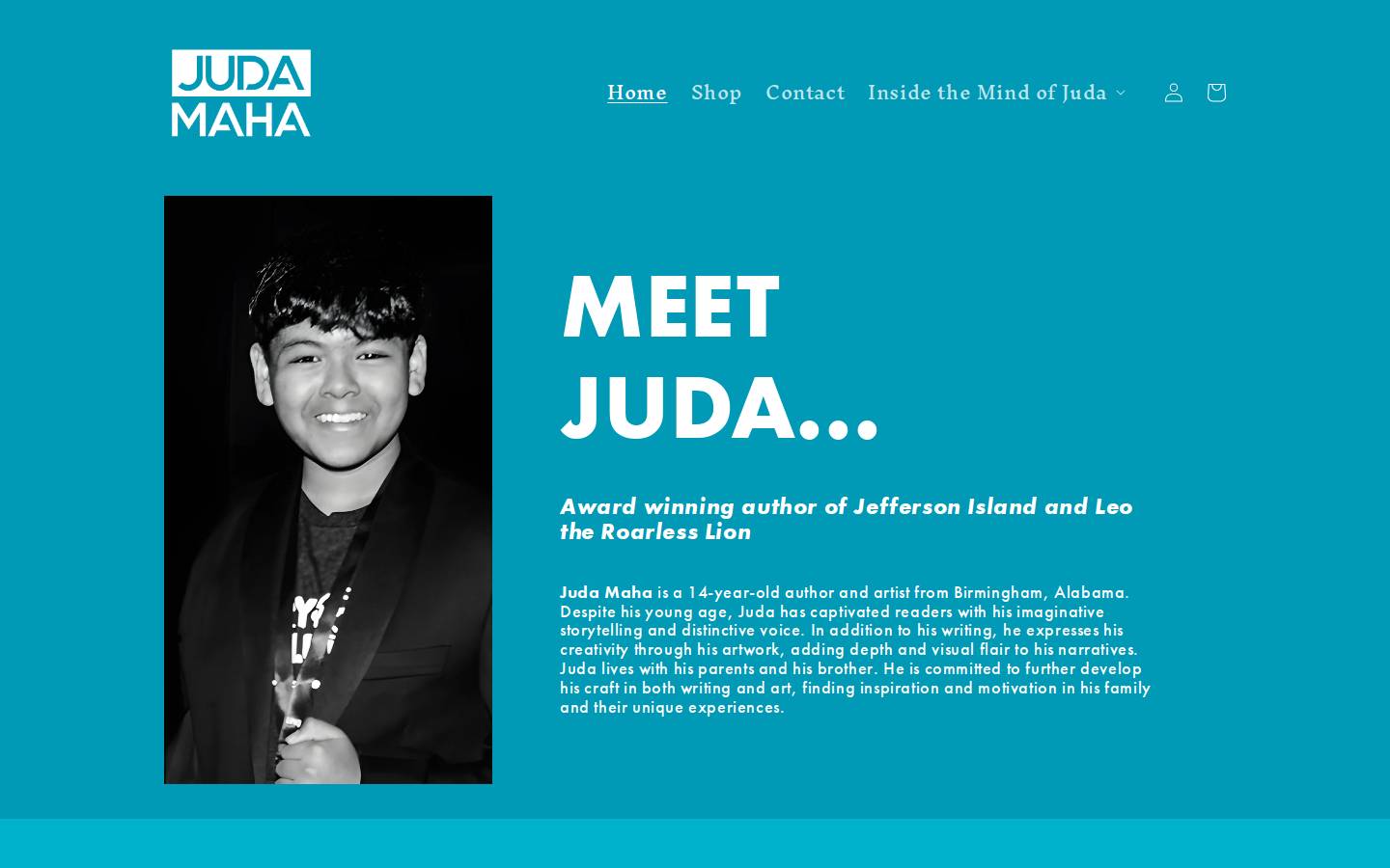 judamaha.com homepage screenshot