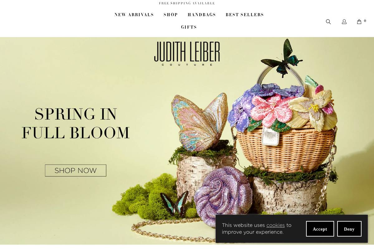 judithleiber.com homepage screenshot
