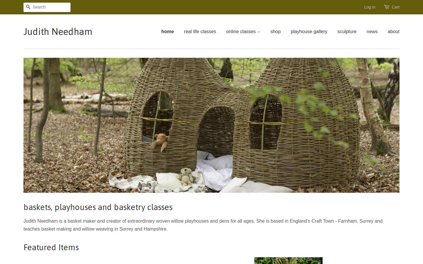 judithneedham.co.uk homepage screenshot