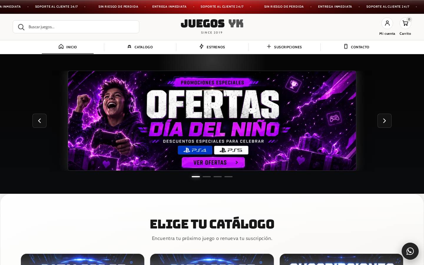 juegosyk.com homepage screenshot