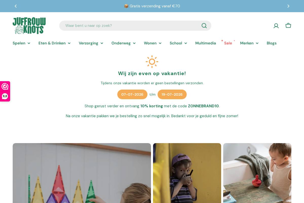 juffrouw-knots.nl homepage screenshot
