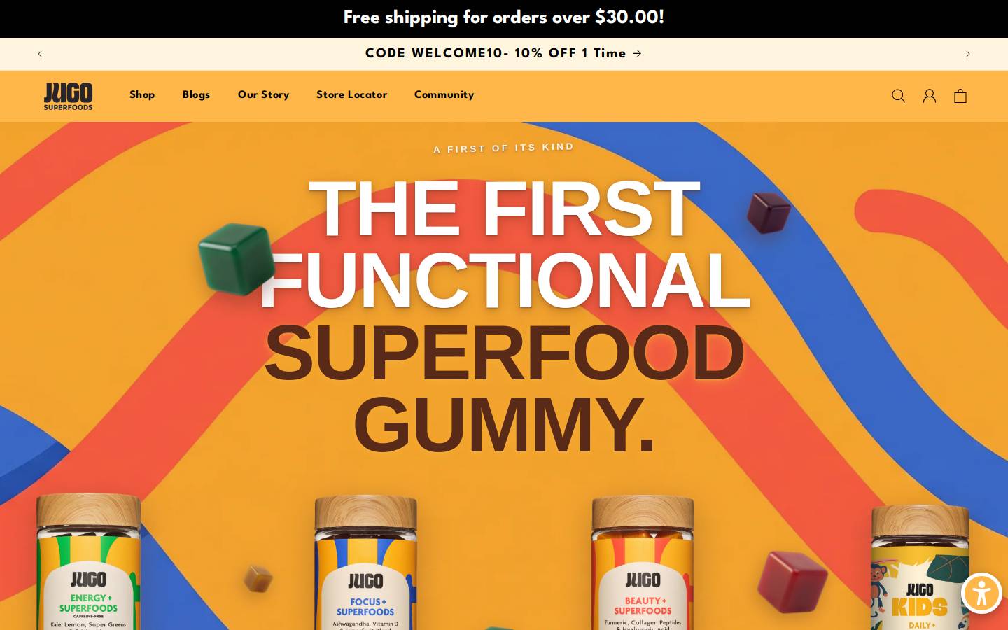 jugobrands.com homepage screenshot