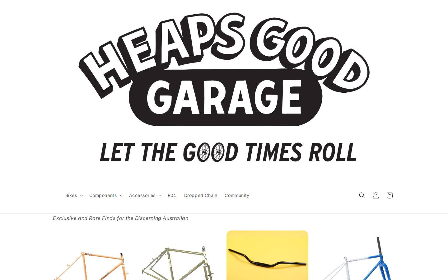jugosbikes.com homepage screenshot