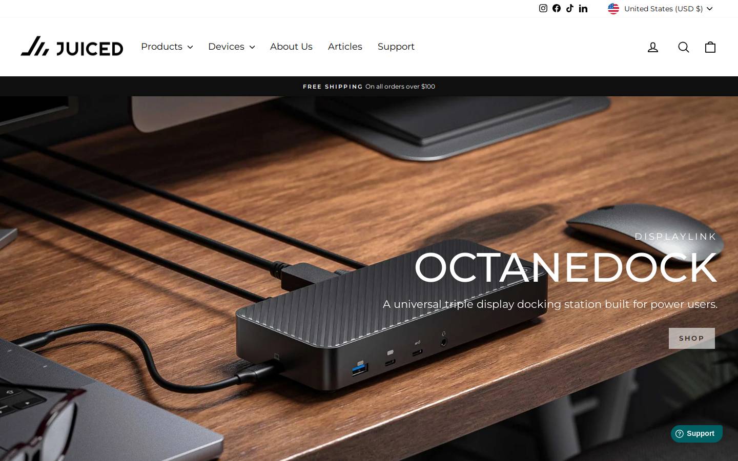 juicedsystems.com homepage screenshot