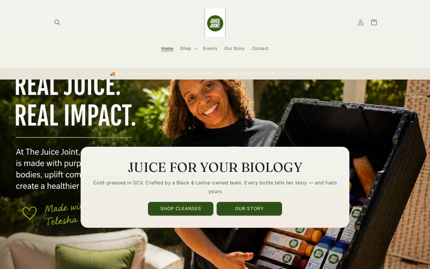 juicejoint24.com homepage screenshot