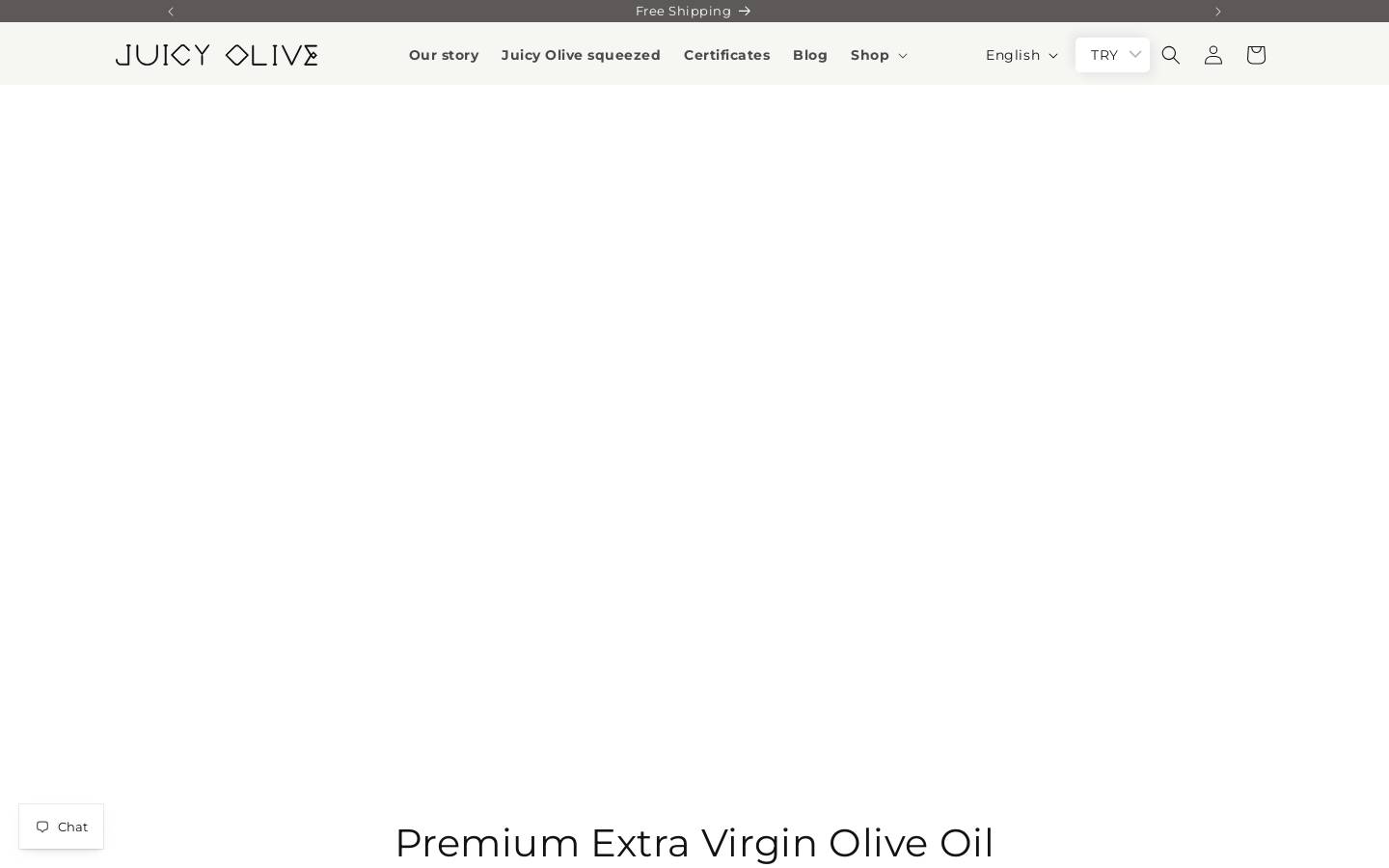 Juicy olive homepage screenshot
