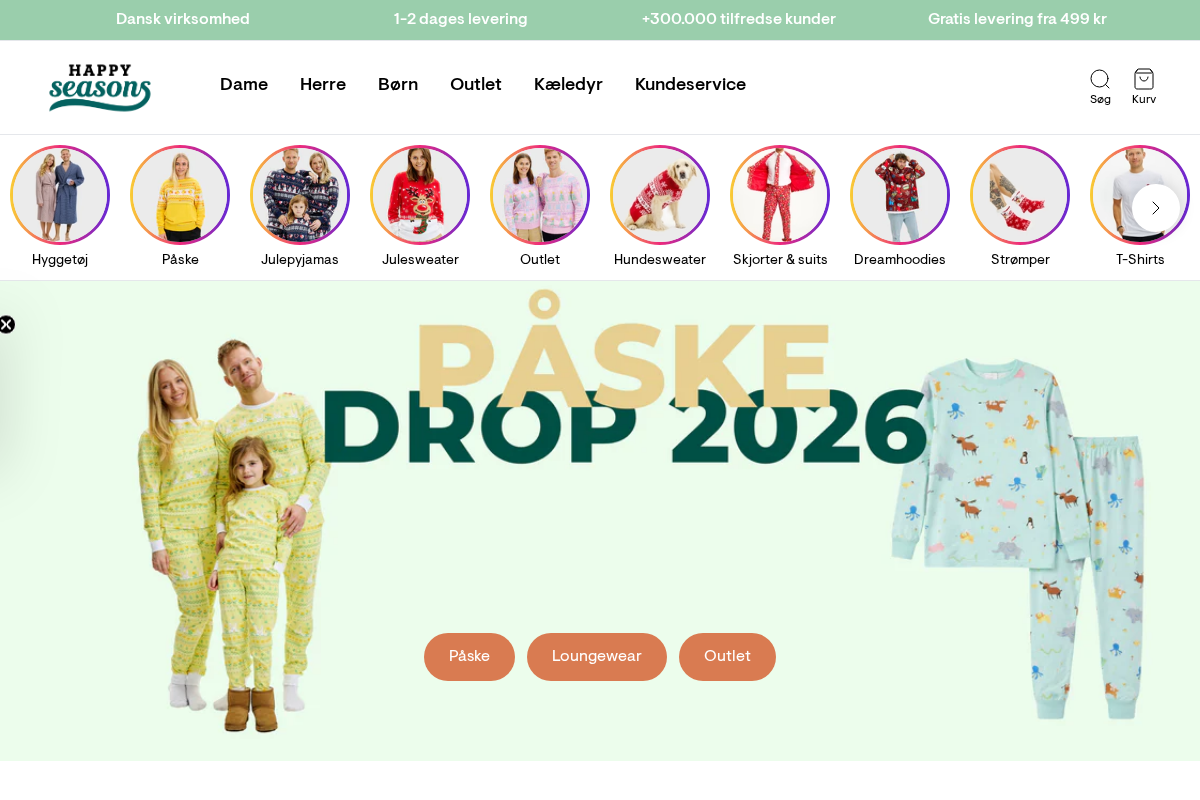 Happyseasons homepage screenshot