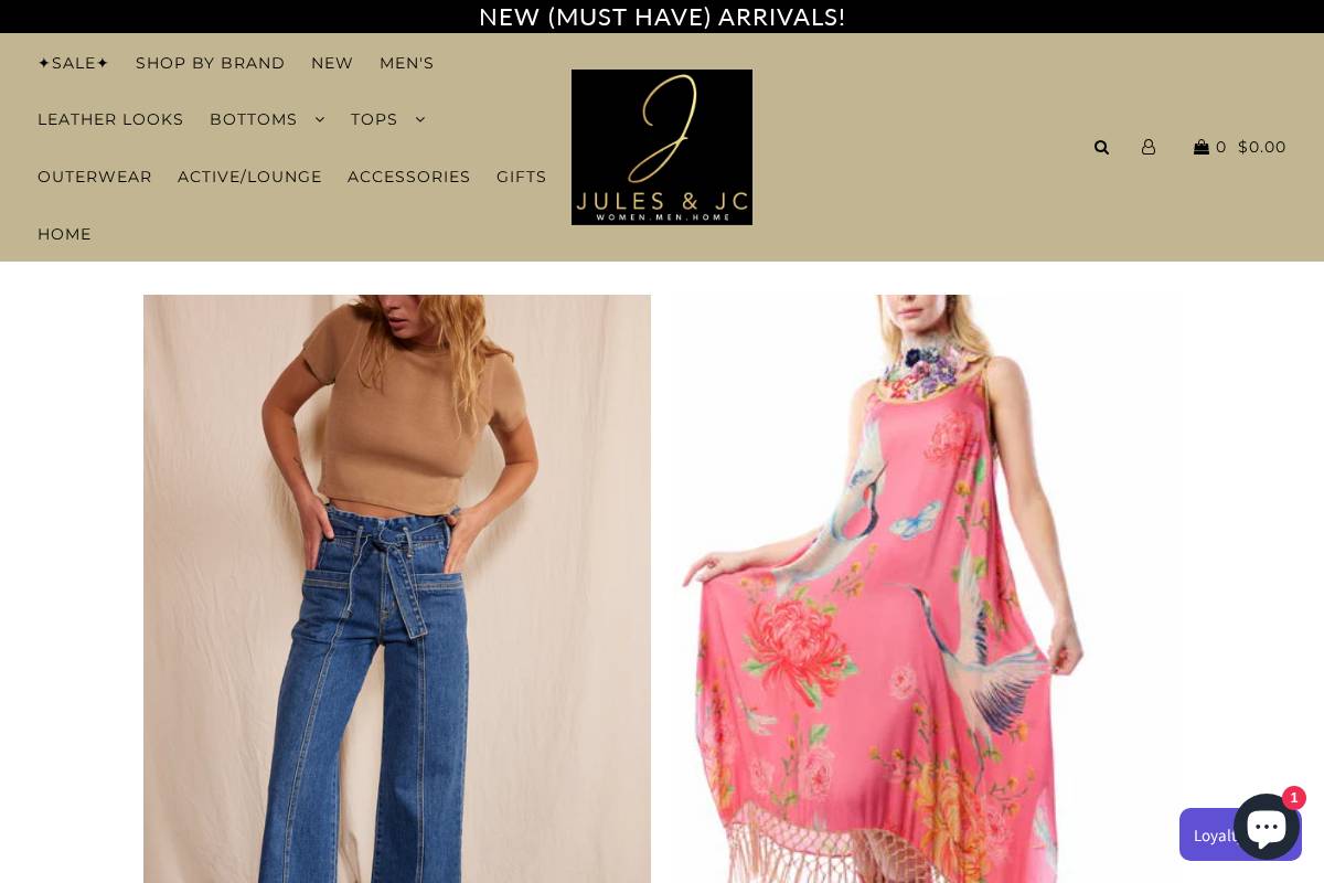 julesandjc.com homepage screenshot