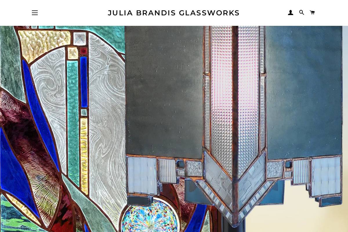 juliabrandis.com homepage screenshot