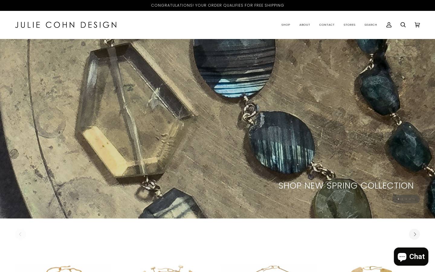 juliecohndesign.com homepage screenshot